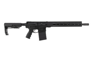 Andro Corp Divergent Mod 1 308 Win AR-10 Rifle has a HPT/MPI bolt carrier group, 16-inch chrome barrel, and Mission First Tactical furniture.